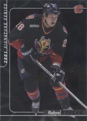 2000-01 In the Game Be A Player Signature Series - Robyn Regehr #65