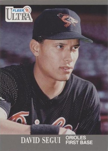 1991 Fleer Ultra - David Segui #25