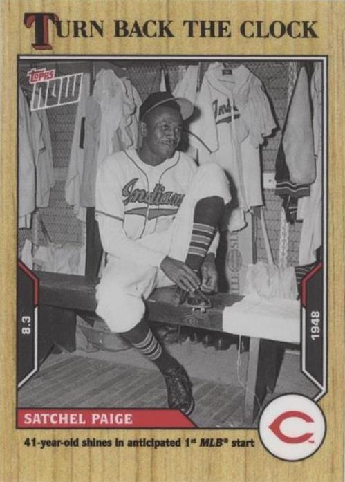 Topps Now Turn Back the Clock 2021 - Cartera Paige #125