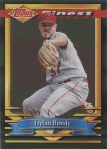 2021 Topps Finest Flashbacks - Dylan Bundy #67