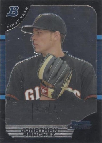 2005 Bowman Chrome - Jonathan Sanchez #268
