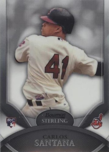 2010 Bowman Sterling - Carlos Santana #25