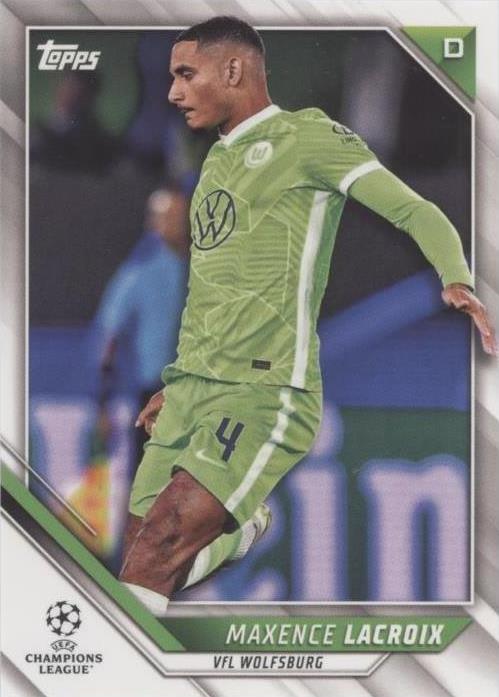 2021-22 Topps UCL Collection Maxence Lacroix #84