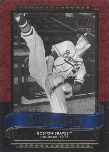 2003 SP Legendary Cuts - Warren Spahn #127