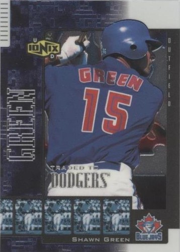2000 Upper Deck Ionix - Shawn Green #8