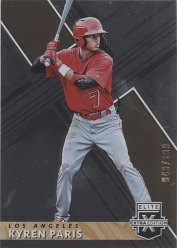 2019 Panini Elite Extra Edition - Kyren Paris #126