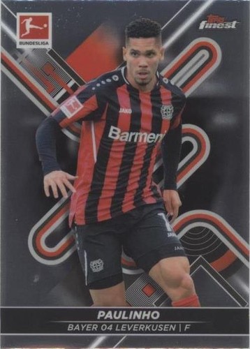 2021-22 Topps Finest Bundesliga Paulinho #106