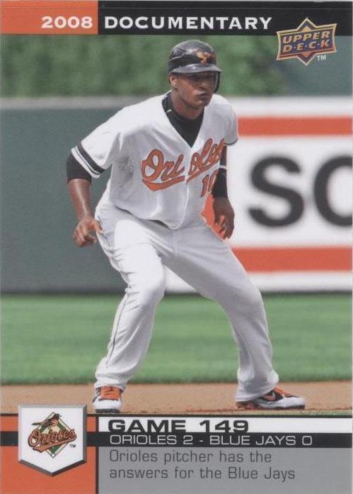 Documental Upper Deck 2008 - Adam Jones #4450
