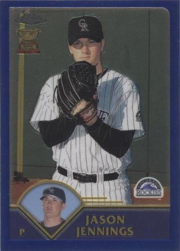 2003 Topps Chrome - Jason Jennings #189