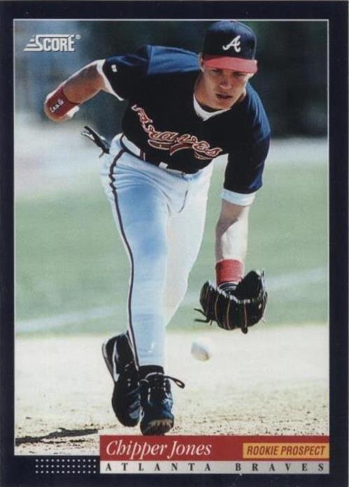 1994 Score - Chipper Jones #572