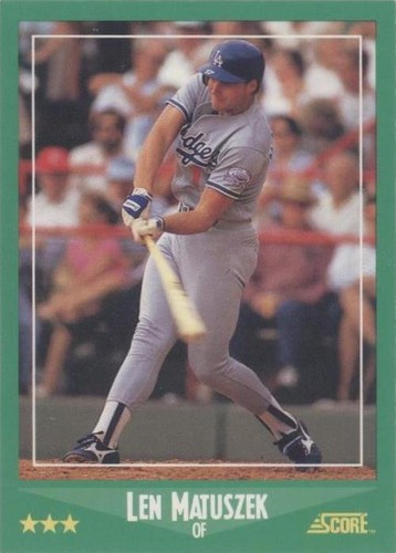 1988 Score - Len Matuszek #424