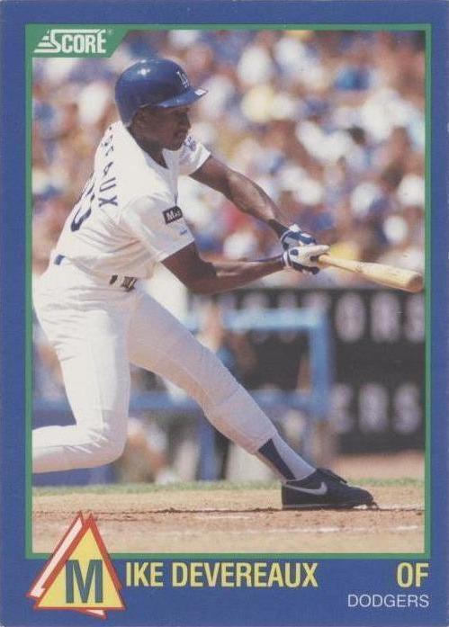 Score 100 Hottest Rookies 1989 - Mike Devereaux #11