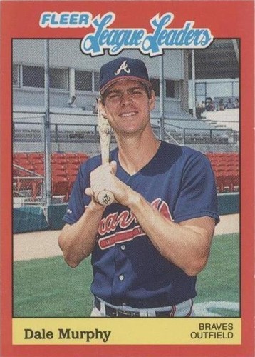 1989 Fleer Baseball's League Leaders - Dale Murphy #28