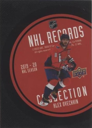 2021-22 Upper Deck Extended Series - Alex Ovechkin #RB-4