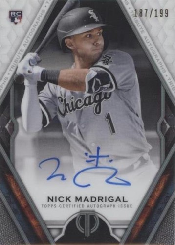 2021 Topps Tribute - Nick Madrigal #TA-NM