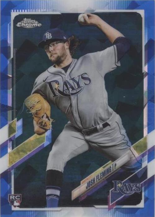2021 Topps Chrome Sapphire Edition - Josh Fleming #526