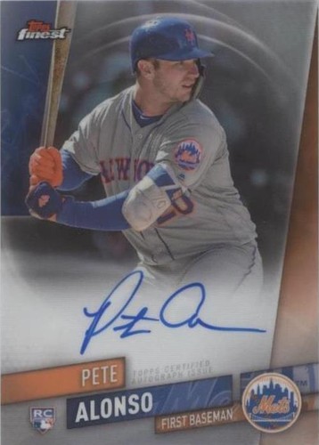 2019 Topps Finest - Pete Alonso #FA-PA
