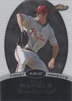 2008 Topps Finest - Cole Hamels #FM-CH