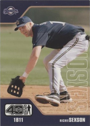 2002 Upper Deck 40 Man - Richie Sexson #528