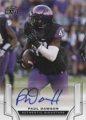2015 Leaf Draft Paul Dawson #BA-PD2