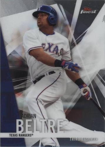 2017 Topps Finest - Adrian Beltre #62