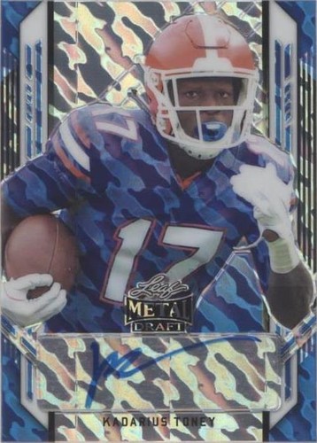 2021 Leaf Metal Draft Kadarius Toney #PA-KT2