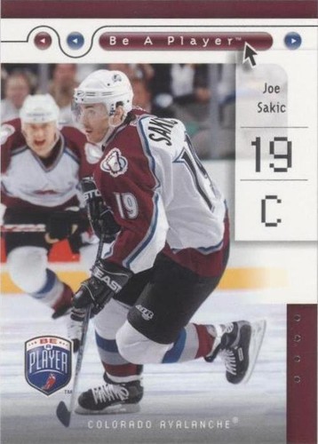 2005-06 Upper Deck Be a Player - Joe Sakic #19