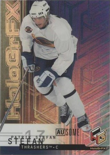 1999-00 Upper Deck HoloGrFX - Patrik Stefan #3-AU