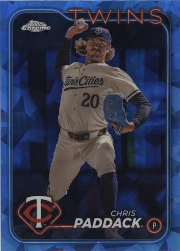 2024 Topps Chrome Update Series Sapphire Edition - Chris Paddack #USCS14