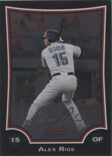 2009 Bowman Chrome - Alex Rios #158
