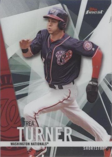 2017 Topps Finest - Trea Turner #7