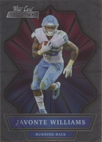 2021 Wild Card Alumination Javonte Williams #ABC-40