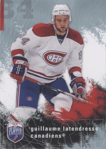 2007-08 Upper Deck Be a Player - Guillaume Latendresse #107