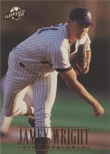 1996 Fleer Excel - Jamey Wright #160