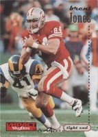 1996 Skybox Impact Brent Jones #128
