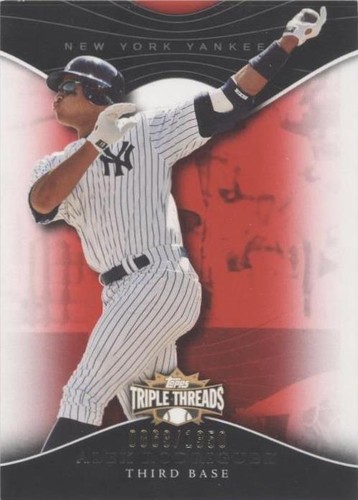 2009 Topps Triple Threads - Alex Rodriguez #15