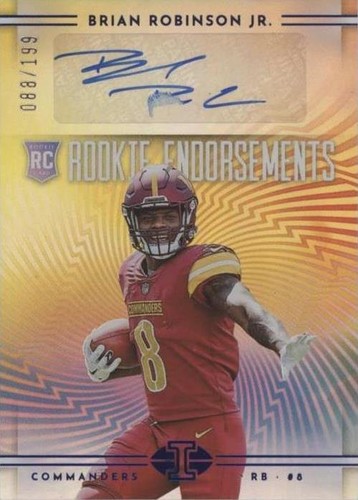 2022 Panini Illusions Brian Robinson Jr. #RE-BR