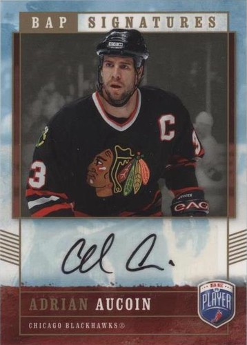 2006-07 Upper Deck Be a Player - Adrian Aucoin #AA