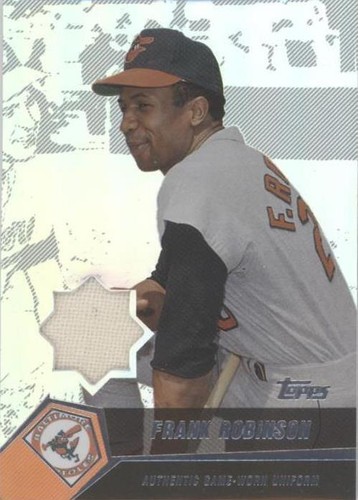 2004 Topps Clubhouse Collection - Frank Robinson #FR