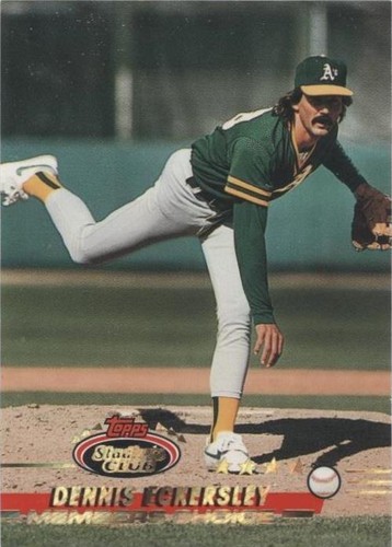 1993 Topps Stadium Club - Dennis Eckersley #291