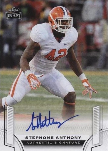 2015 Leaf Draft Stephone Anthony #BA-SA1