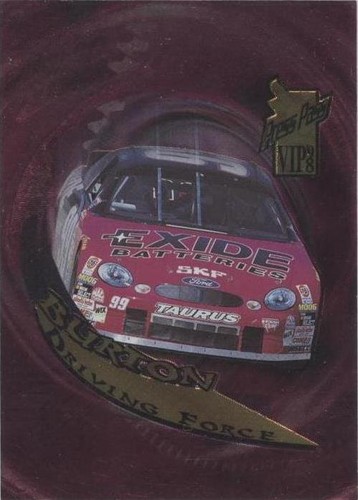 1998 Press Pass VIP - Jeff Burton #DF 3