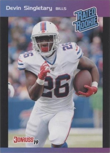 2019 Panini Instant NFL Devin Singletary #23