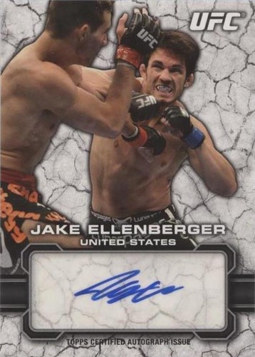 2013 Topps UFC Bloodlines - Jake Ellenberger #FA-JE