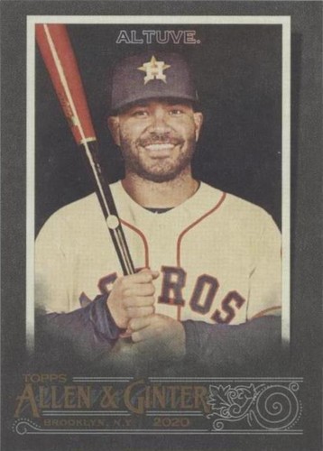2020 Topps Allen & Ginter's X - Jose Altuve #127