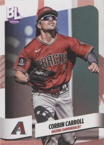 2023 Topps Big League # 262 Red Foil Corbin Carroll RC SGC