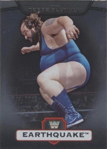 2010 Topps Platinum WWE - Earthquake #13