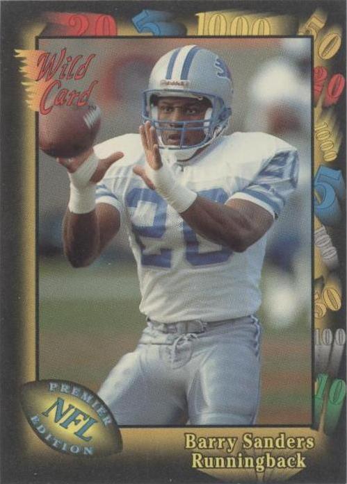 1991 Wild Card - Barry Sanders #89