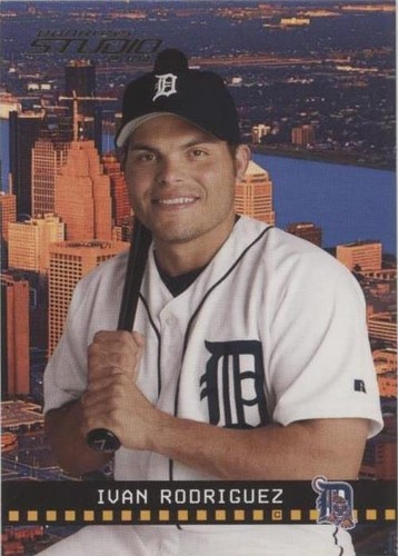 2004 Donruss Studio - Ivan Rodriguez #75