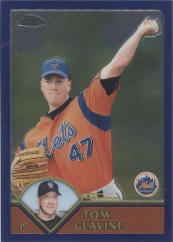 2003 Topps Chrome - Tom Glavine #386